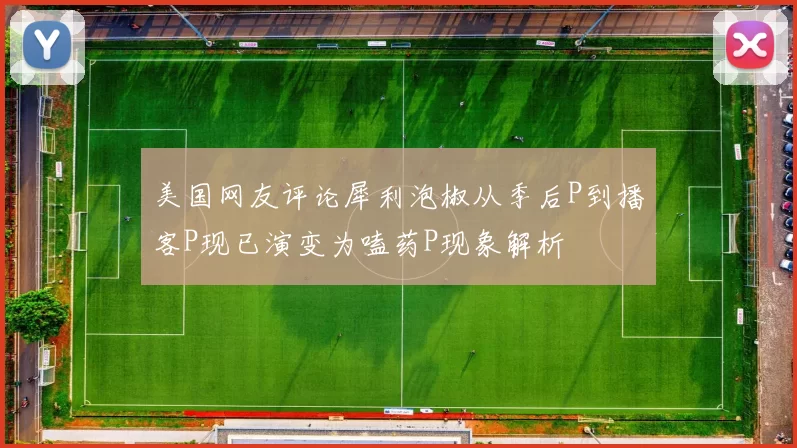 美国网友评论犀利泡椒从季后P到播客P现已演变为嗑药P现象解析